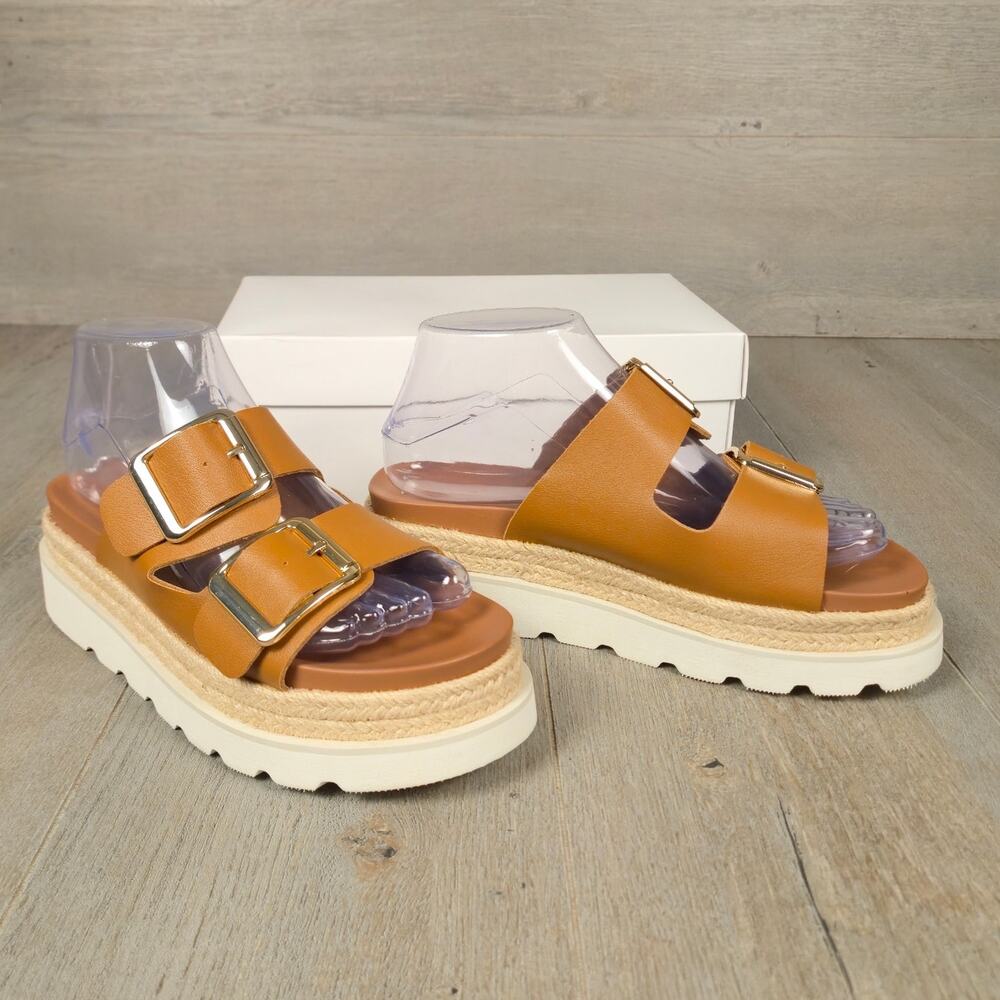 Madden Girl Mythical Women's Wedge Sandal Size 7 NIB